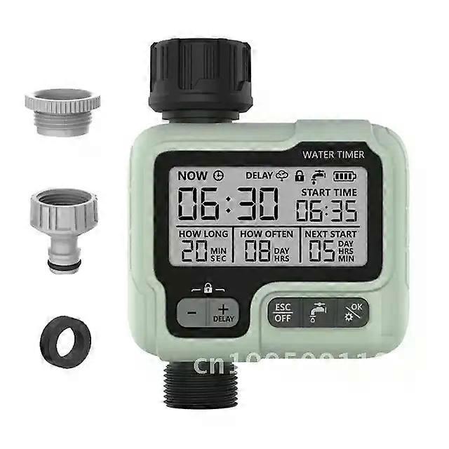 HCT-322 Automatic Water Timer Save Digital Irrigation Water&Time Garden Intelligent Outdoor To Used Machine Sprinkler