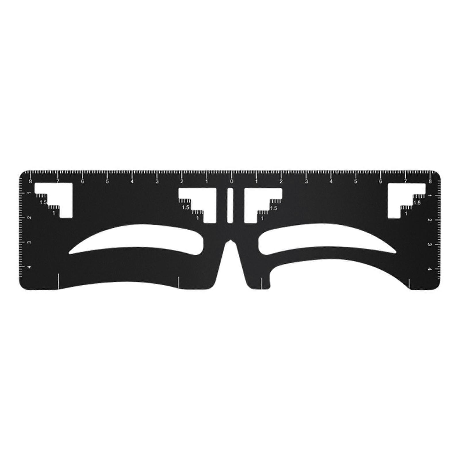Eyebrow Ruler Makeup Tools Reusable Template Balance Extension Ruler for