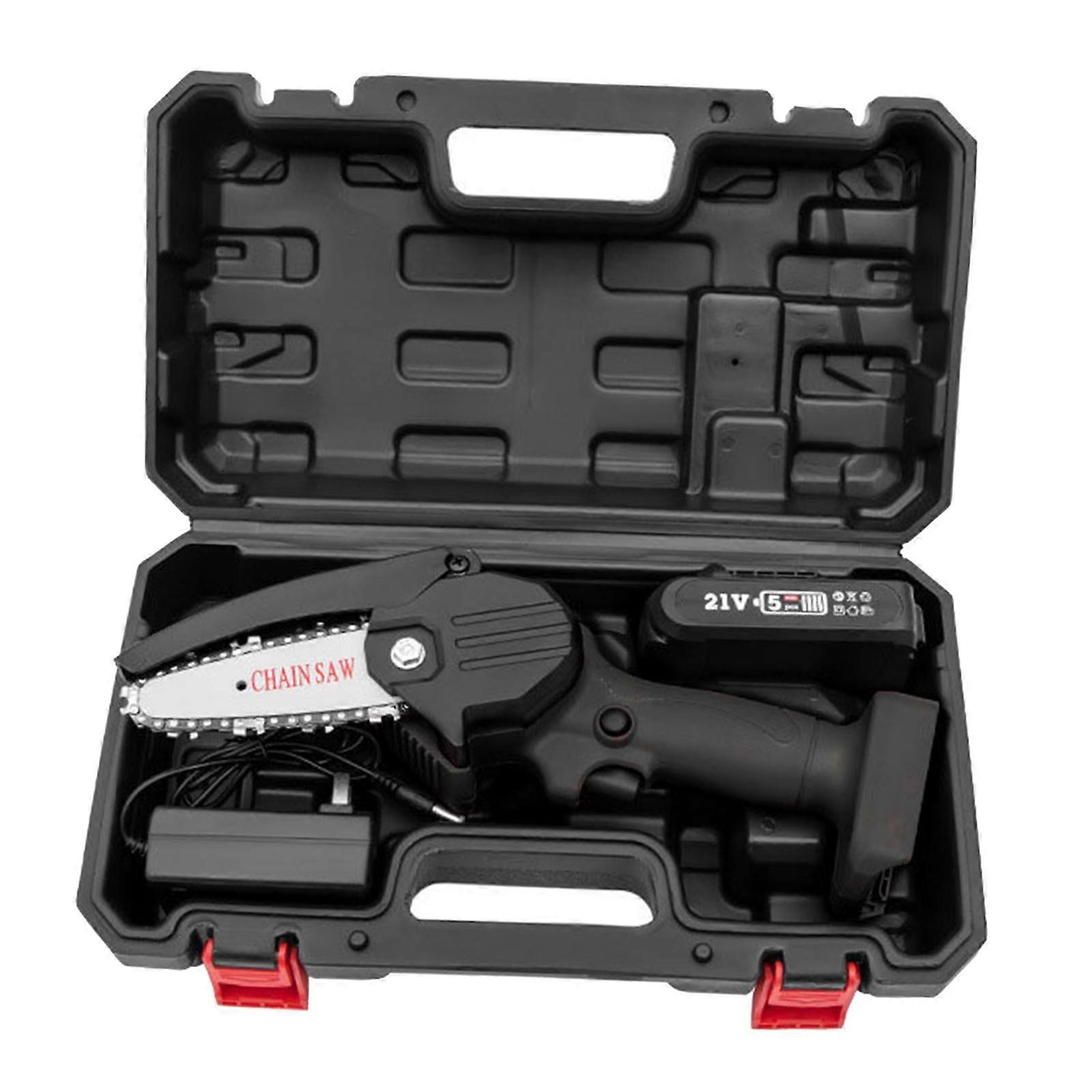Chainsaw Set Chainsaw for Tree Trimming Logging 21V 2pcs Battery