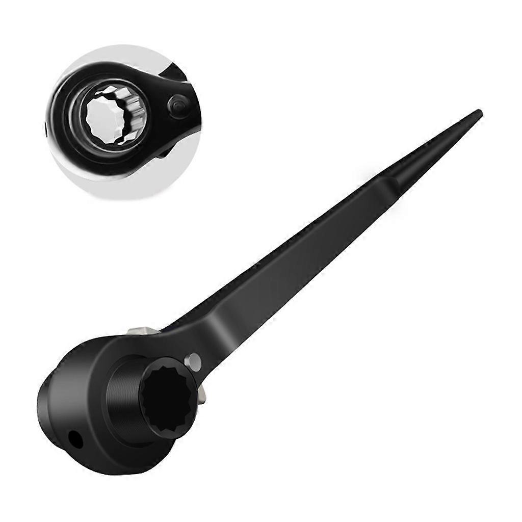 Pointed Tail Ratchet Wrench Ratchet Tools Torque Gears Flexible Wrenches Bike Spanner Tool Dual-purpose Wrench 6 Sizes