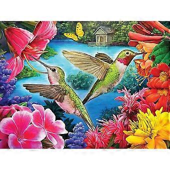 Hummingbird Feasting 1000 Piece Jigsaw