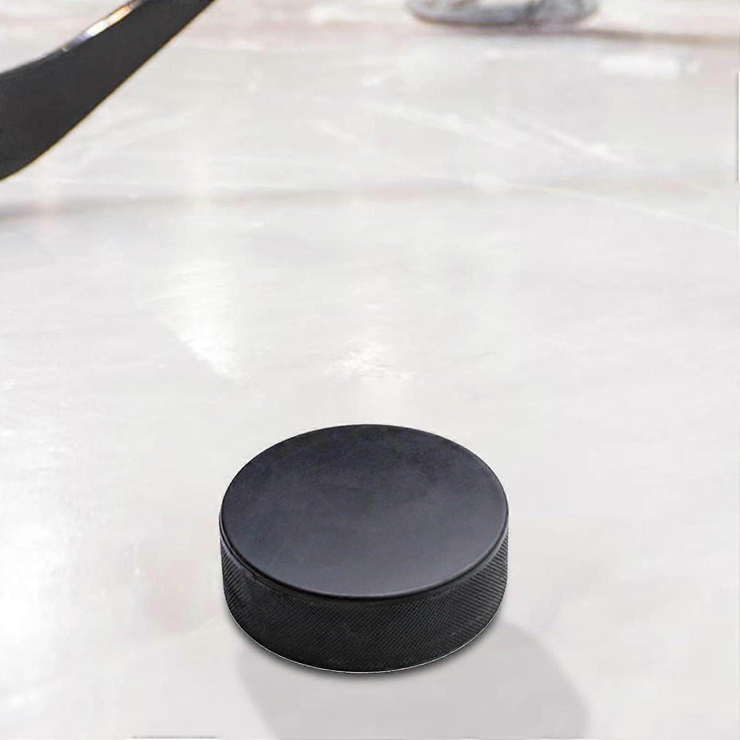 Ice Roller Men Hockey Puck | 4X Street Roller Hockey Pucks Official Regulation Size - Indoor Sport Supplies Diameter 3-inch Thickness 1-inch Training Equipment For Women Men Hockey Balls Pack Of 3