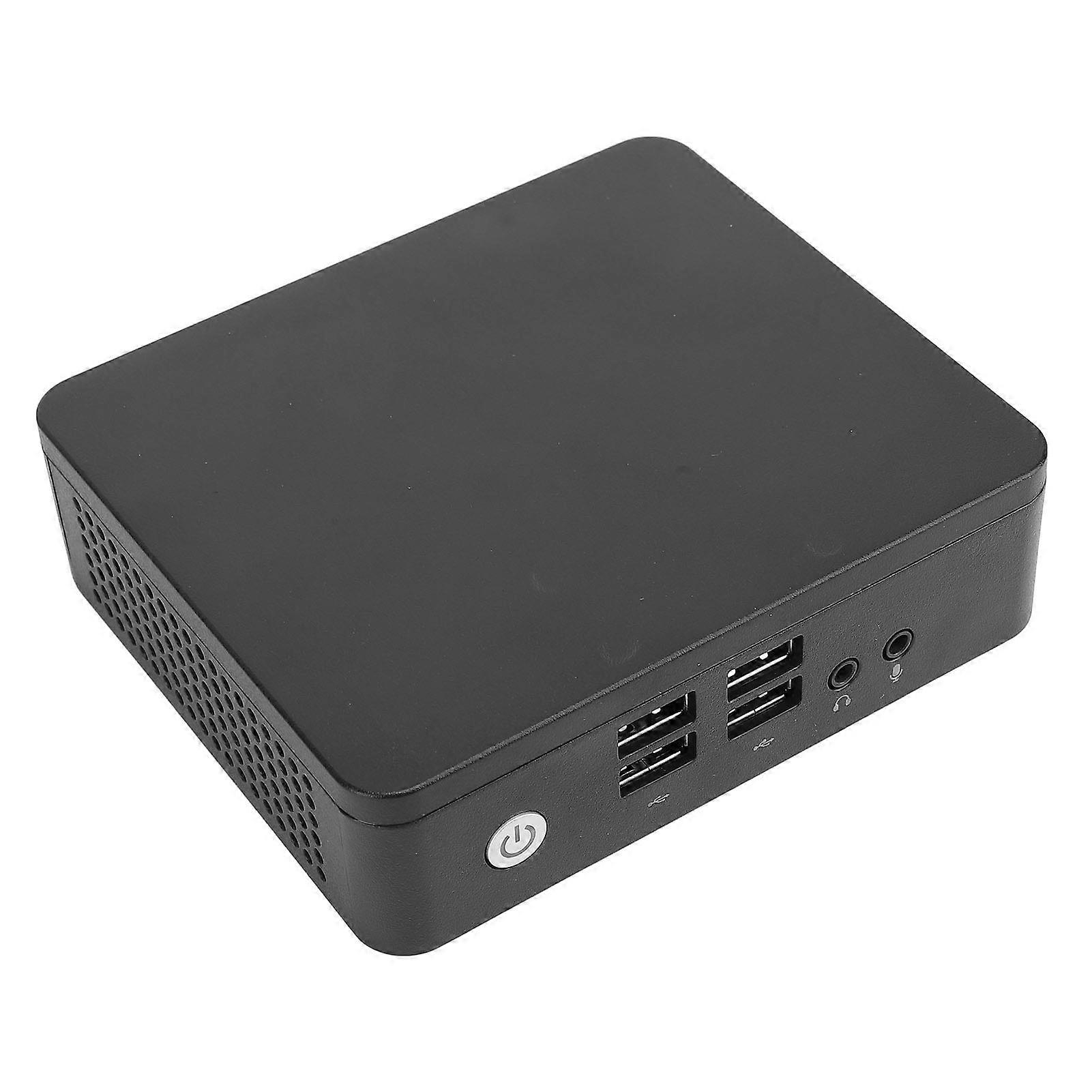 X5-Z8350 Micro PC 4G RAM 64GB SSD Small Desktop Computer 4K 2.4G 5.0G Dual Band Gigabit Ethernet for Home Gaming Office US Plug 