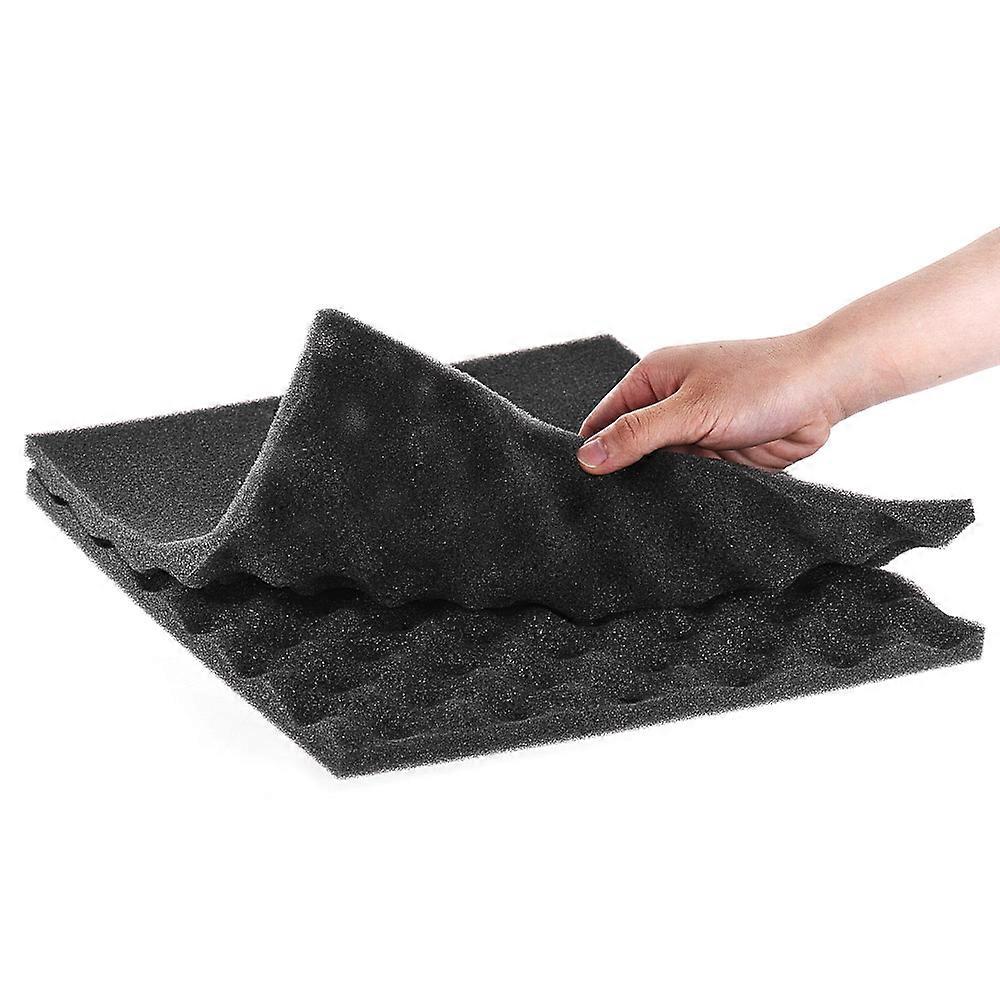 Studio Foams Panels Sound Insulation Foam 30 * 30cm/ 12 * 12in, Pack of 36pcs, Dark Gray