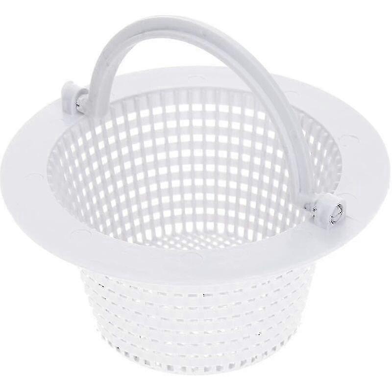 16cm Skimmer Basket for Swimming Pools I Compatible Replacement Basket for Standard Skimmers I Prefilter for Pool Maintenance I Includes Han