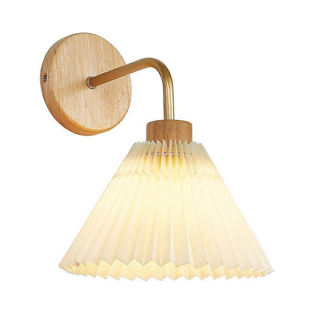 Stylish Scalloped Lamp Shade, Modern Wall Sconce for Practical Lighting