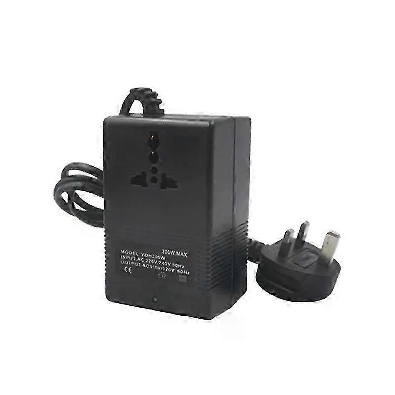 200W Voltage Converter 220V To 110V Transformer Down Transformer Voltage Converter Travel Adapter Easy To Use Plug