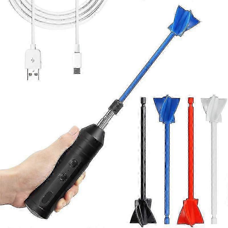 Epoxy Mixer with 4 Paddles, Handheld Resin Mixing Tool 2024