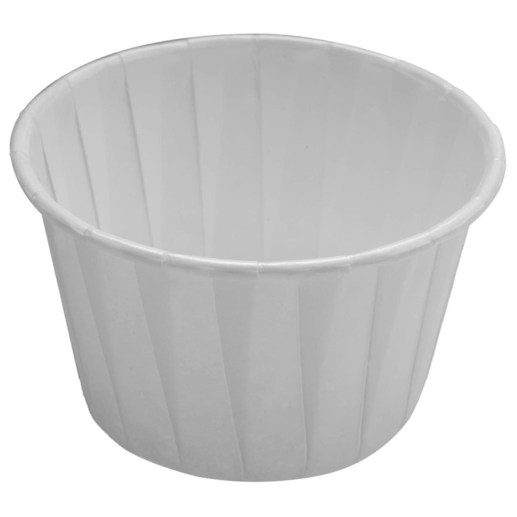 50x White Baking Cupcake Liners for Desserts & Weddings