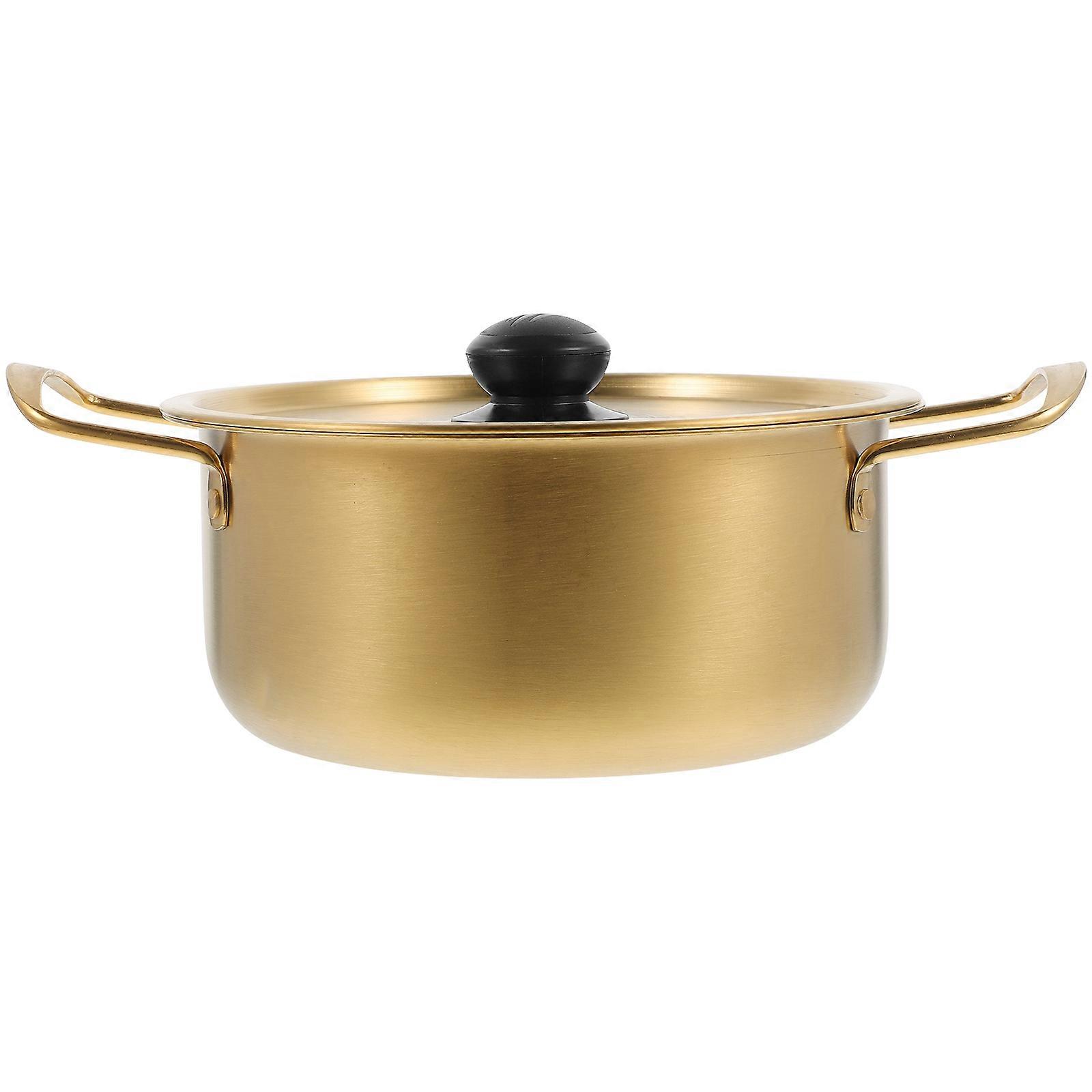 Here's a well structured product description for the **Stainless Steel Handheld Noodle Pot With Lid**:
### **Stainless Steel Handheld Noodle Pot