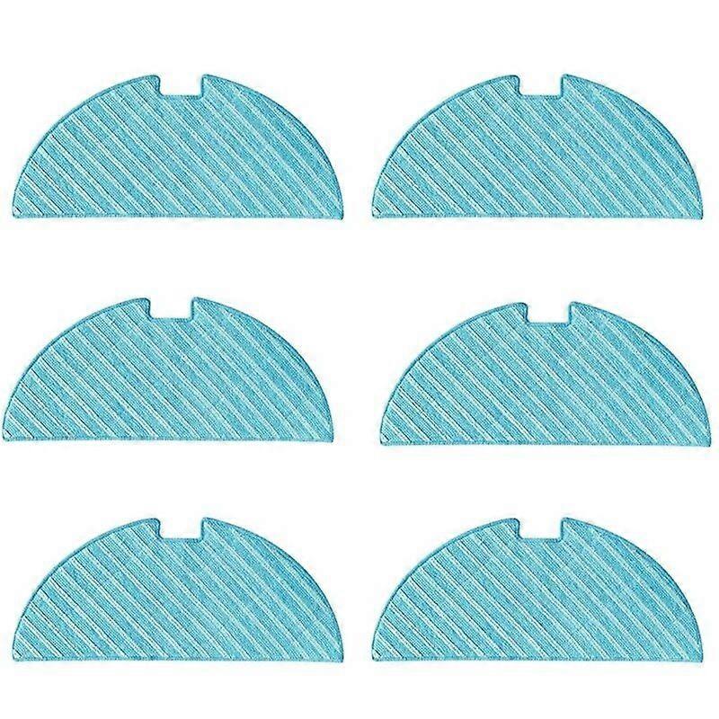 6PCS Replacement For Midea M3 M3L Sweeper Mop Mopping Rag Cleaning Rag