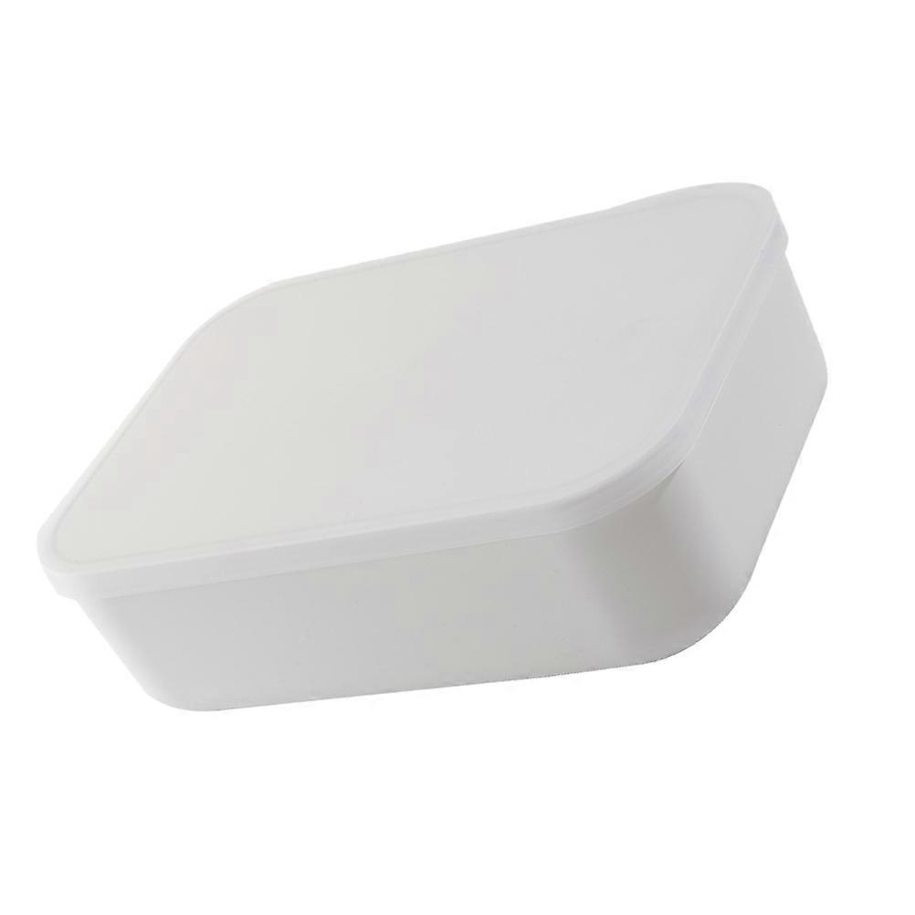 Japanese Style Storage Box For Household Users White Small Size Stackable Organizer 1Pack