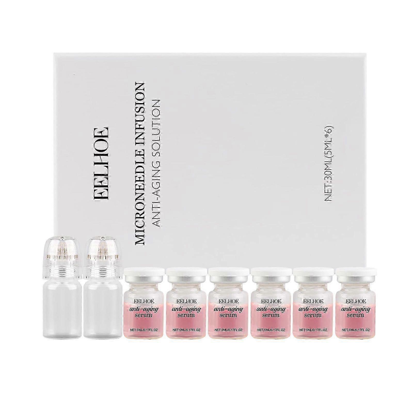 Micro Infusion System, Micro Infusion System for Face, Beauty Micro Infusion Needling Kit, Deep Moisturising, Anti-Aging & Smooth Wrinkle Face Serum f