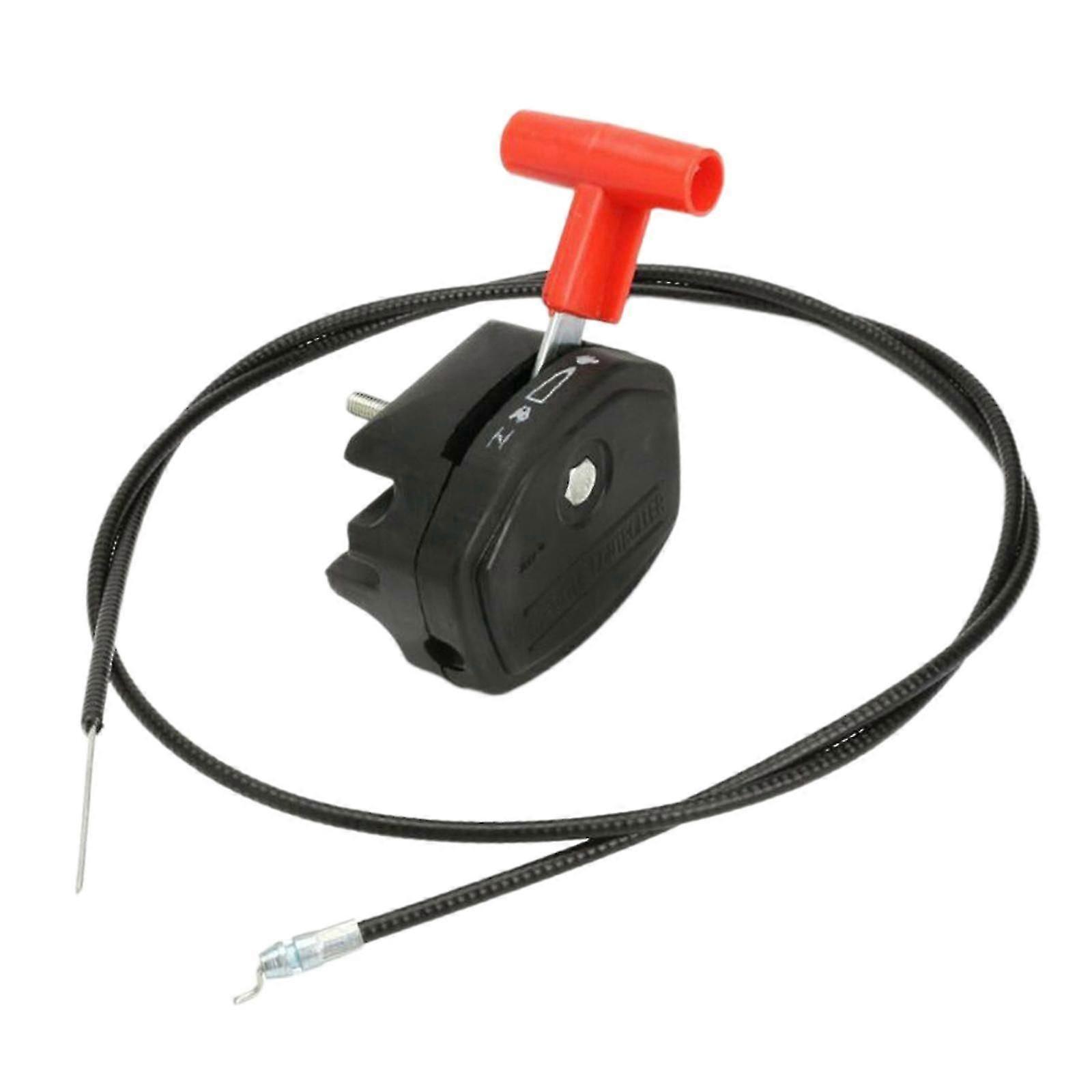 Throttle Control Handle Lever Switch with Cable for Lawn Mower Replacement Parts
