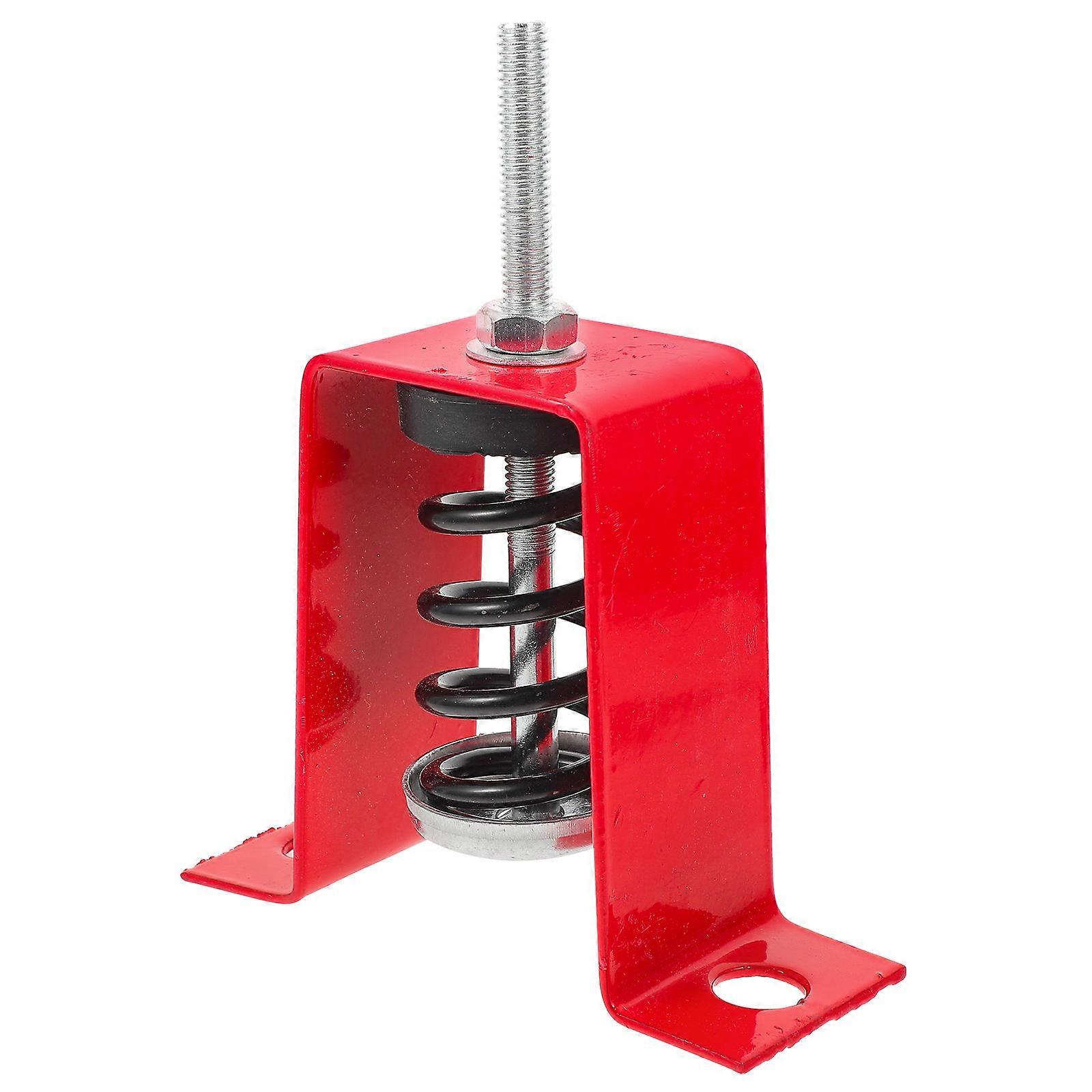 Shockproof Damping Hanger Hanger Mount Vibration Isolator Karaoke Rooms Red 5.3 4.4 2.0in Rubber Vibration Isolation 1Set