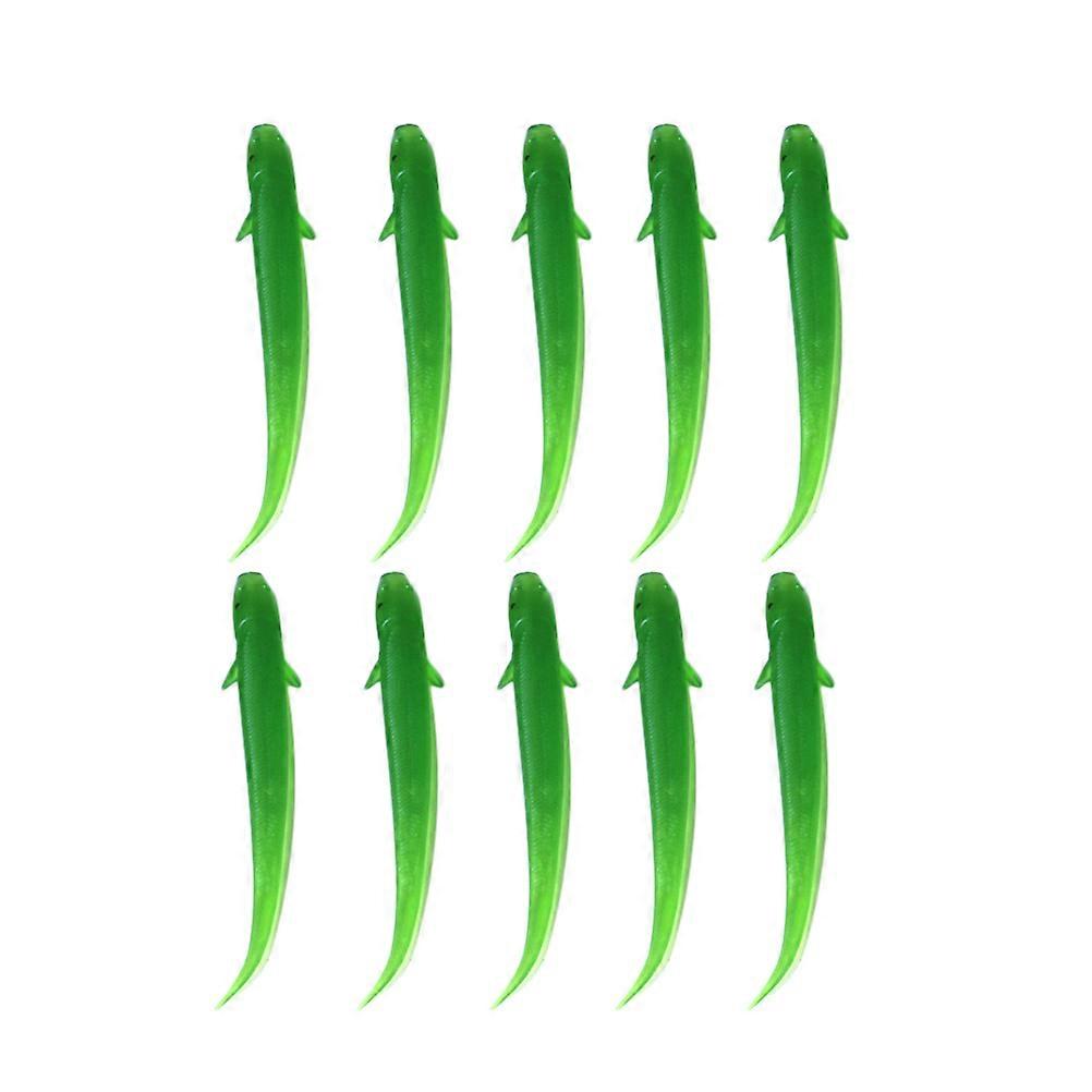 Artificial Baits Fishing Lures Life Like Design Attracts Fish Reusable Long Term Preservation 10Pack