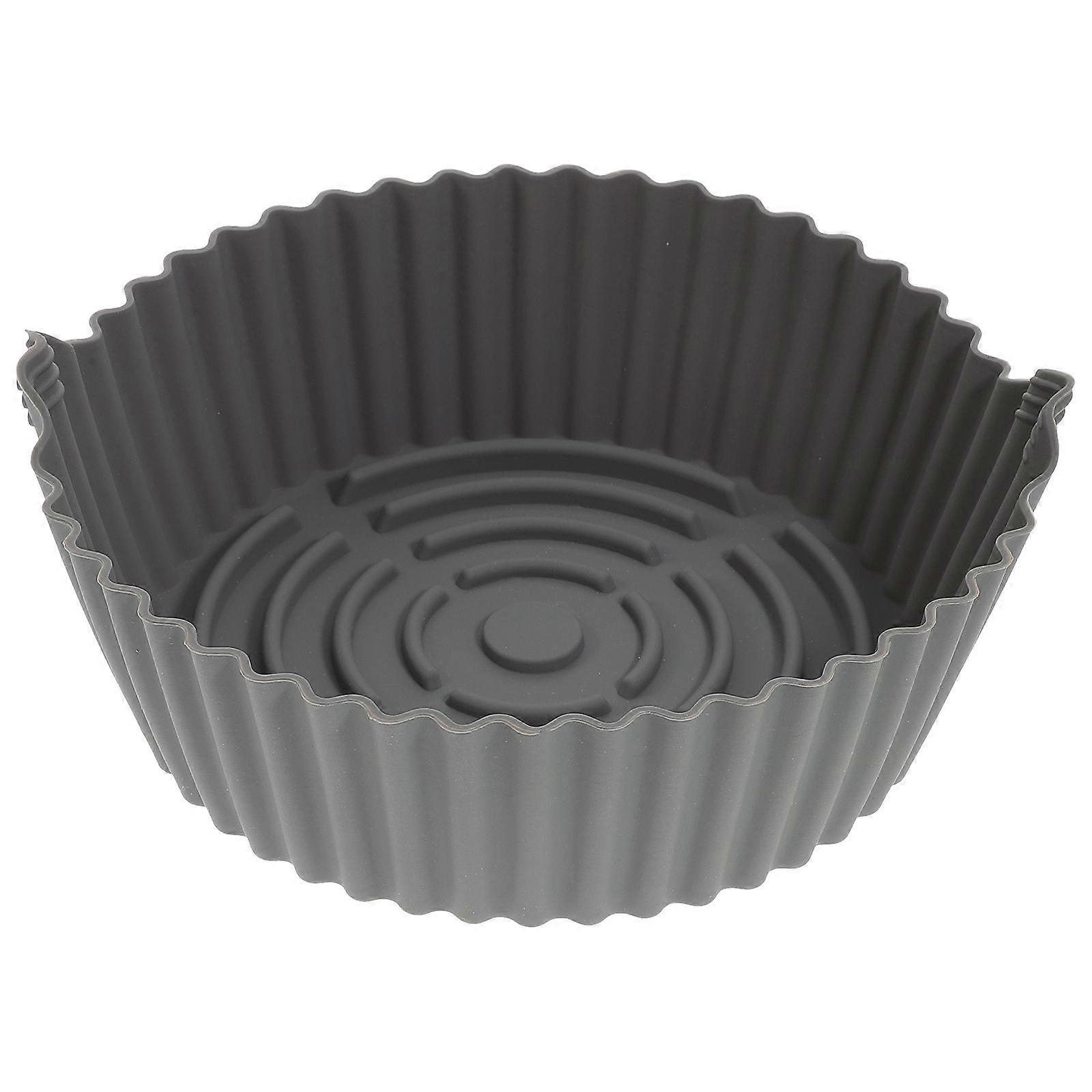Non-stick Heat-resistant Air Fryer Grill Mat Silicone Baking Mat For Baking Tool 6.3 Inch 1Pcs