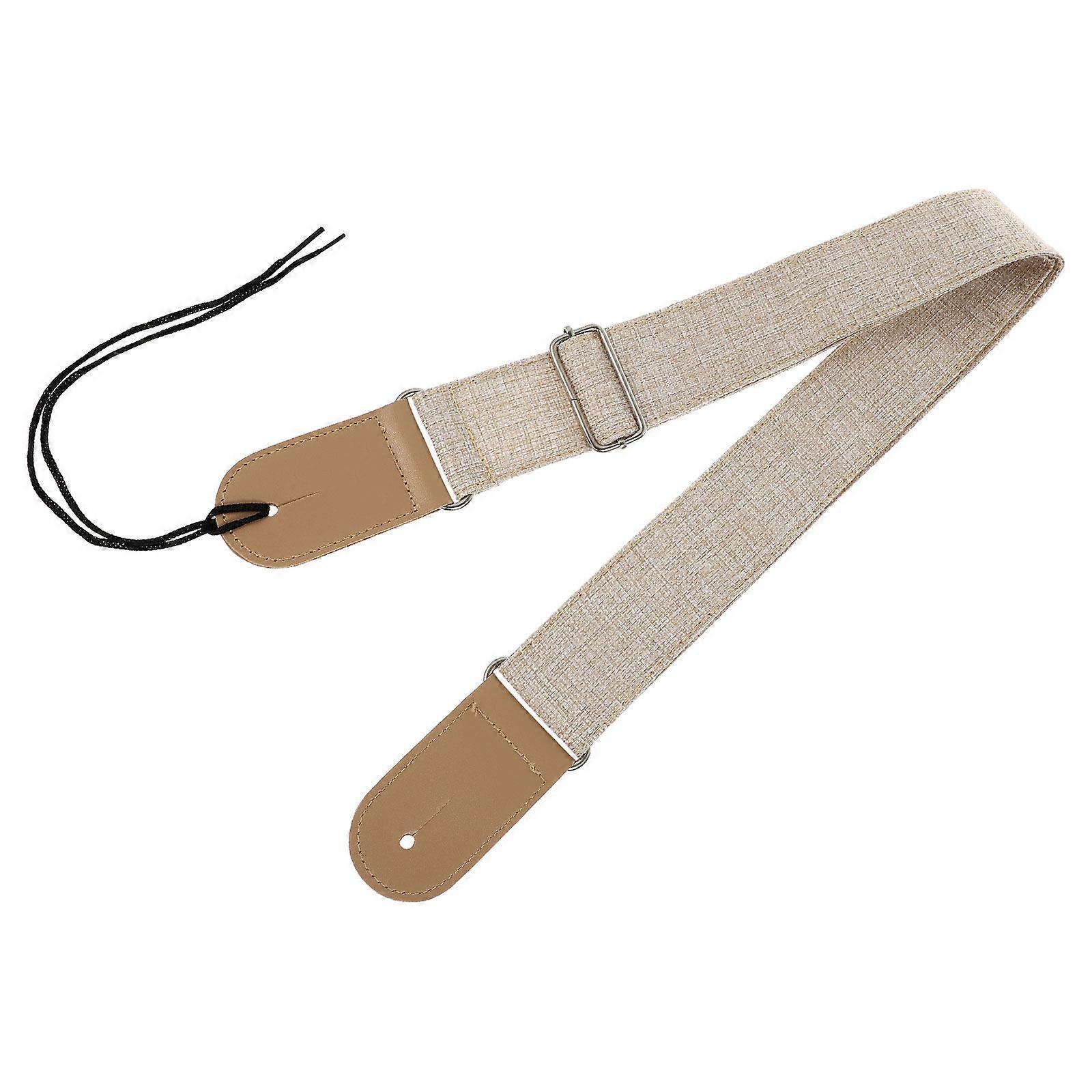 Retro Gitarrrem Läder Material Basgitarr Performance 145X5X0.5CM Fördelar Instrumentets Vikt Jämnt 1Pack