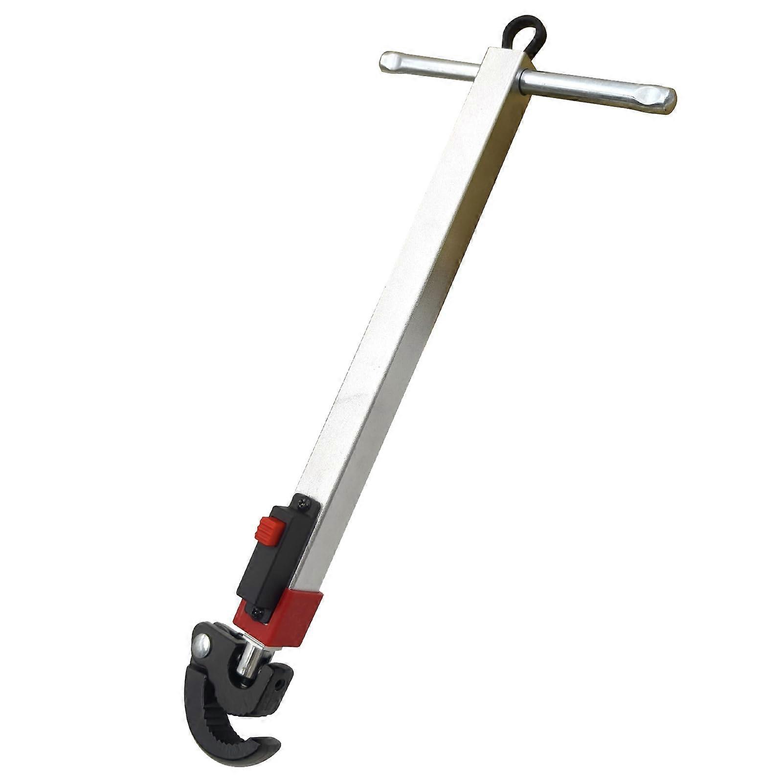 Basin Wrench Telescoping CRV Steel, Adjustable Jaws 0.39in to 1.25in, 1017in Length, 180 Degree Rotation