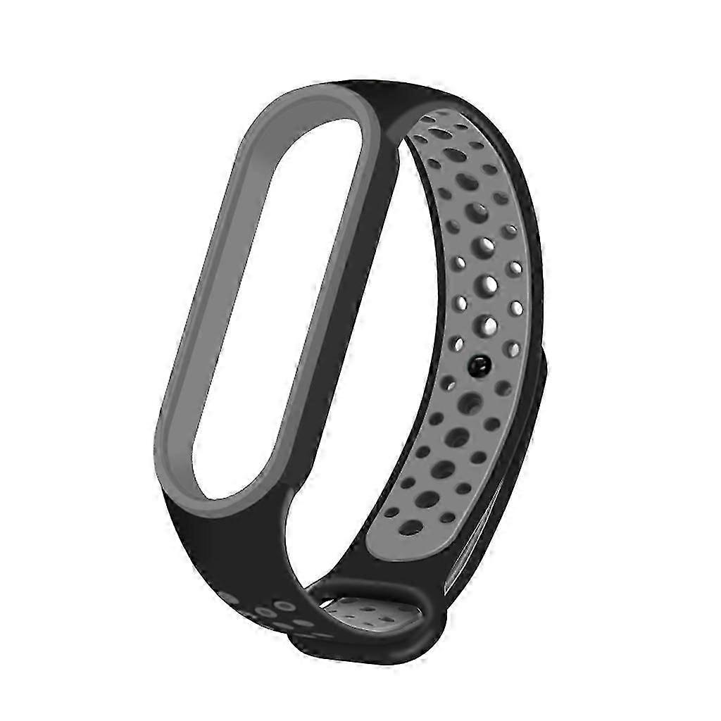 Band for Mi Band 5 Sweatproof Wristband Strap Loop TPU Silicone Bracelet