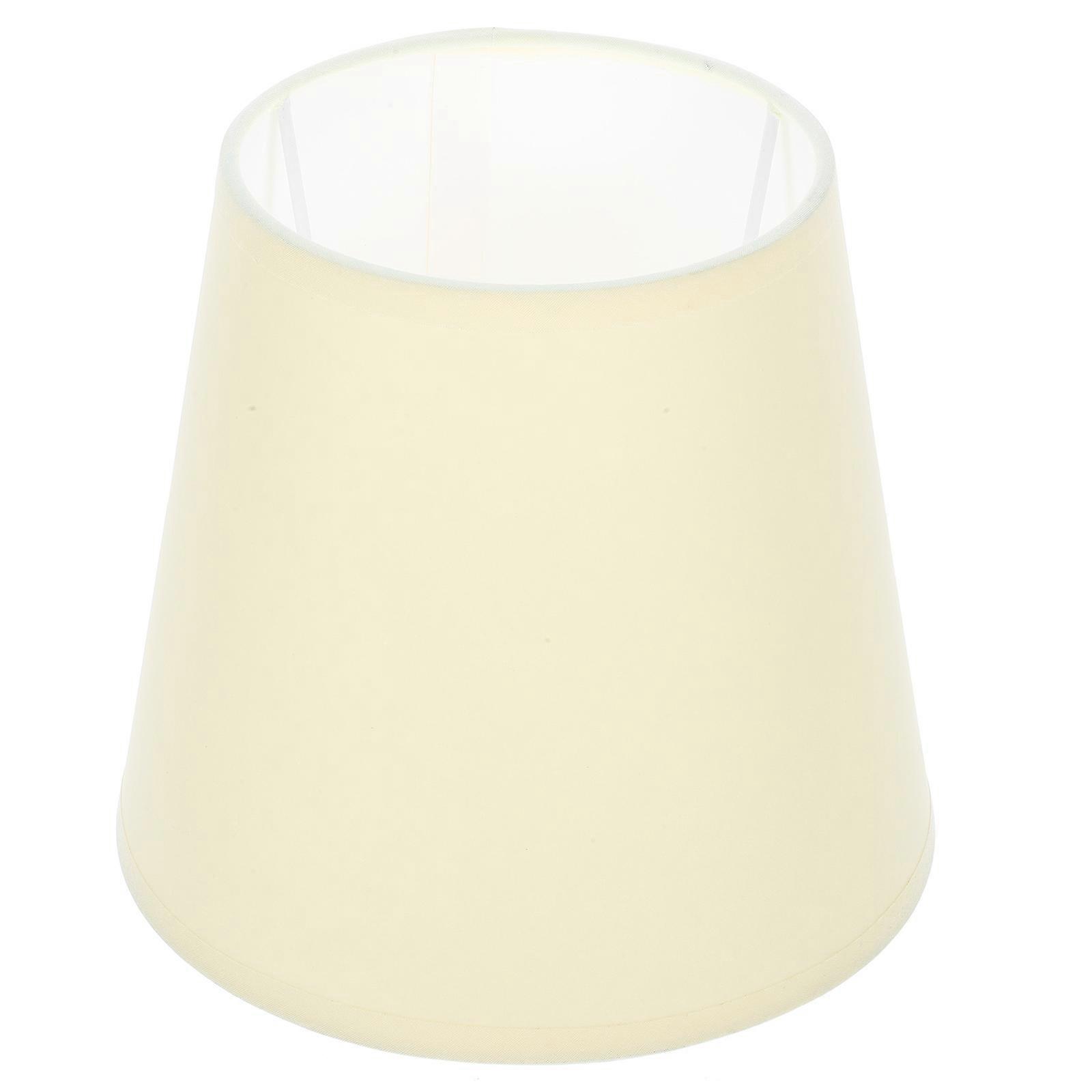 Decorative Lamp Shade Paper Lampshade Light Diffusion Replacement Lampshade for Living Room 19.00X19.00X17.00CM Beige 1Pcs