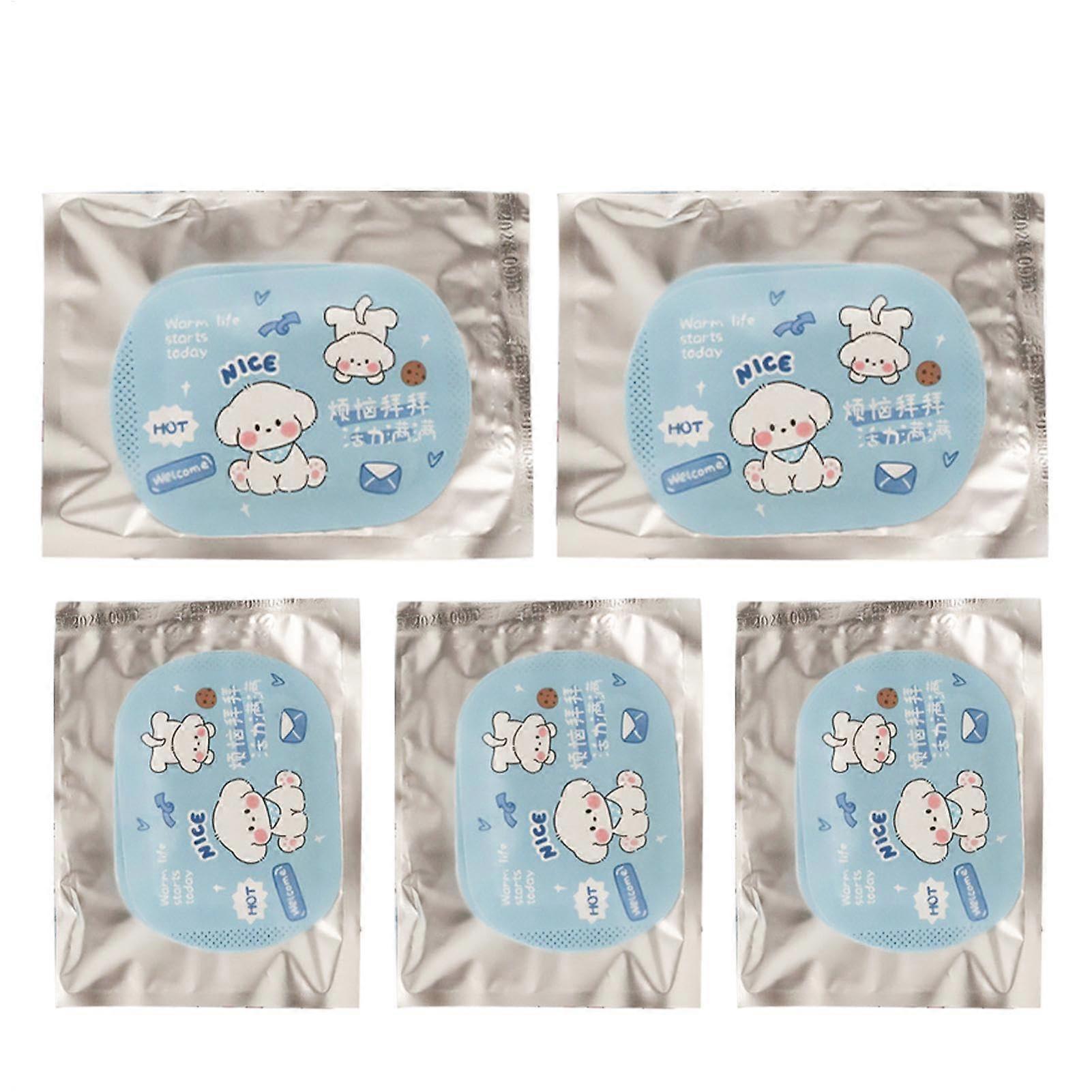 Hand Warmer Patches - Portable Animal Pattern Heating Packs, Handmade Puppy Design, Perfect for Cold Weather and Toe Warmth