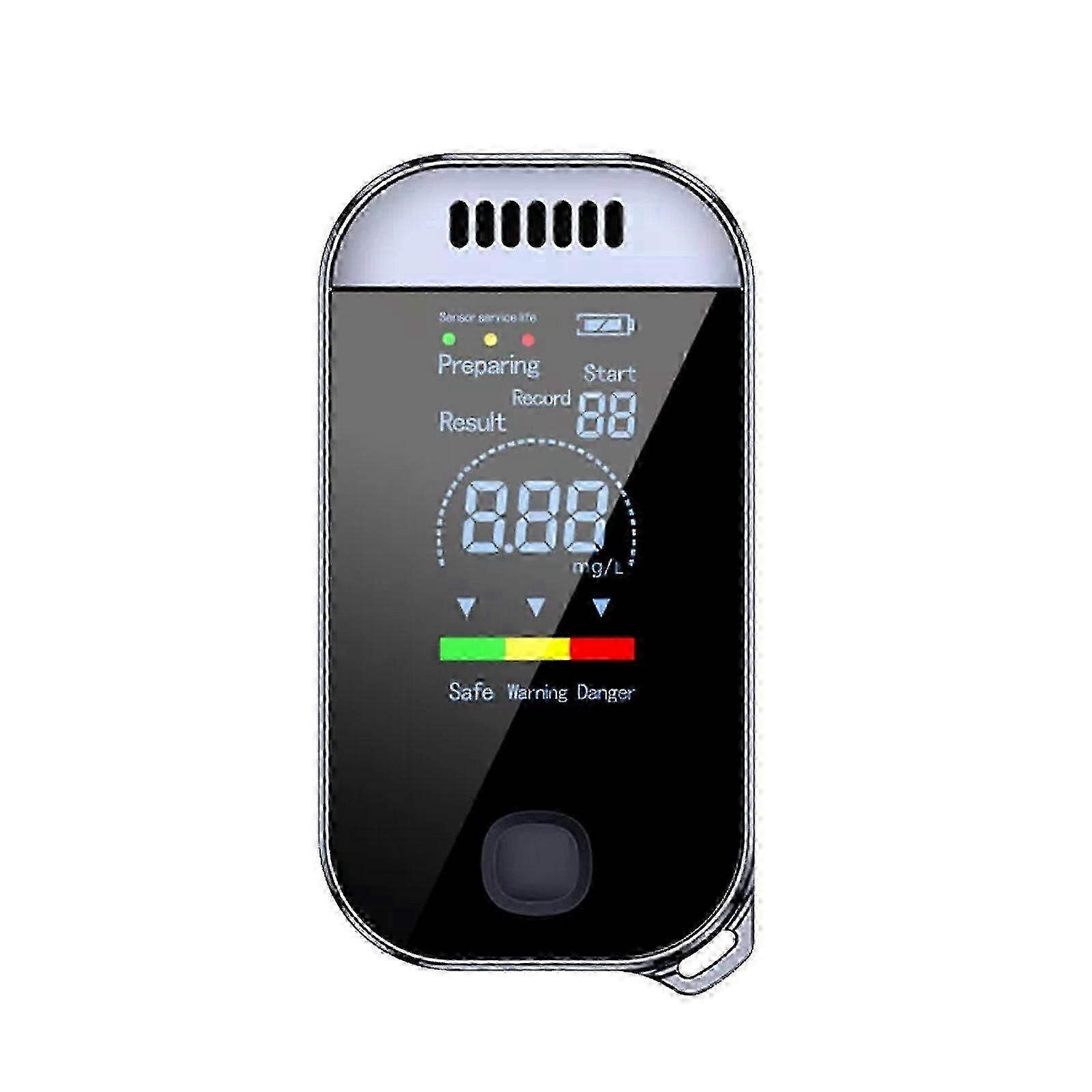 Digital LCD Alcohol Breathalyzer Tester 0.000~0.199% BAC Detector