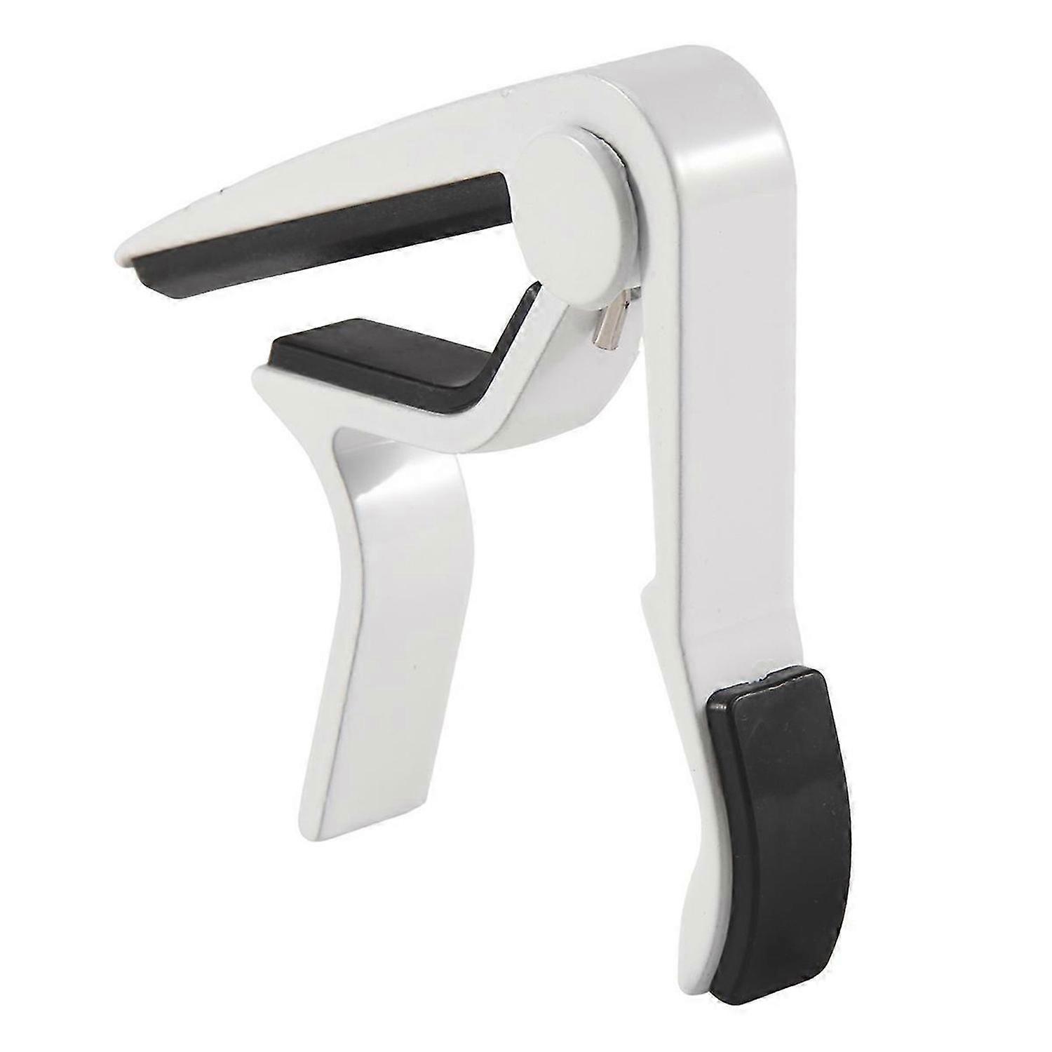 White-handed Guitar Capo Clip Trigger with Quick Change