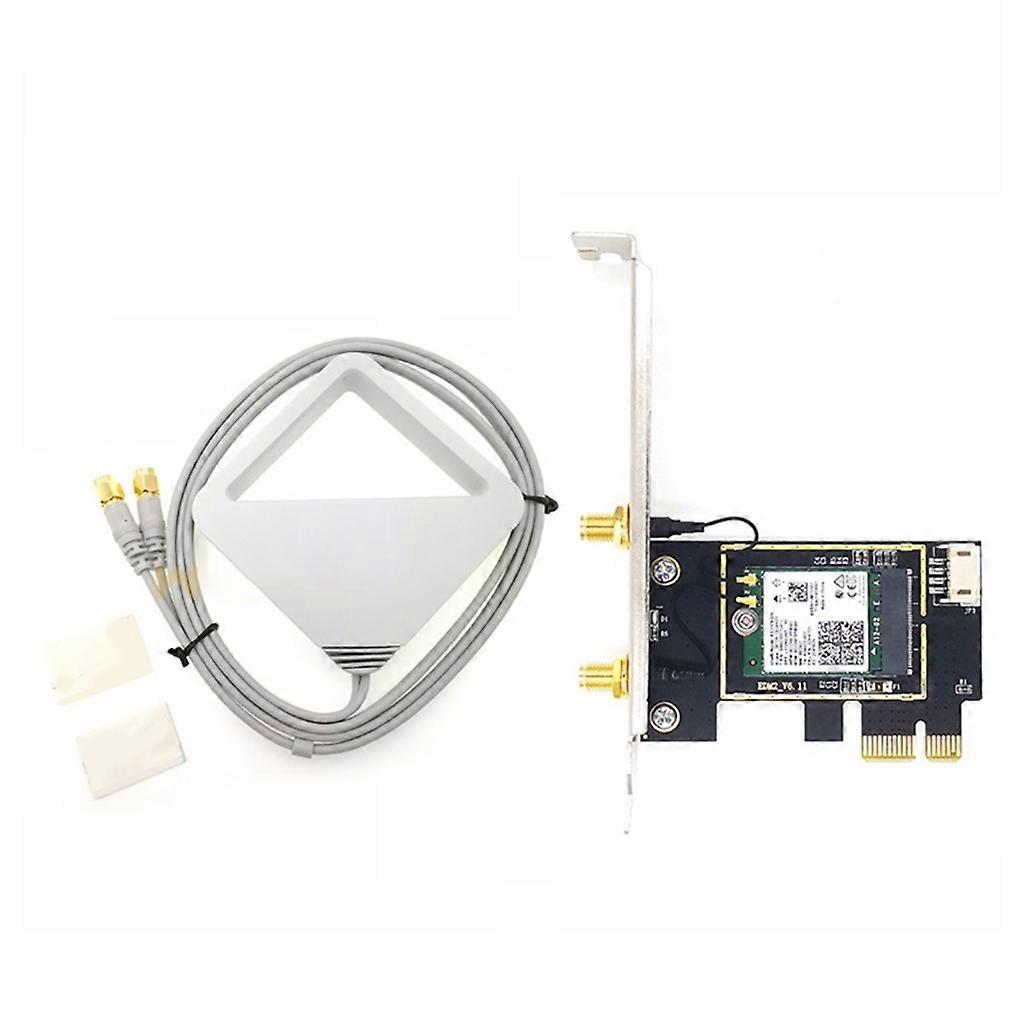 3000Mbps WiFi 6 for Intel AX200 PCIe Wireless Network Adapter Dual-Band 2.4G/5Ghz AX200NGW BT5.1 for Windows10 Desktop PC