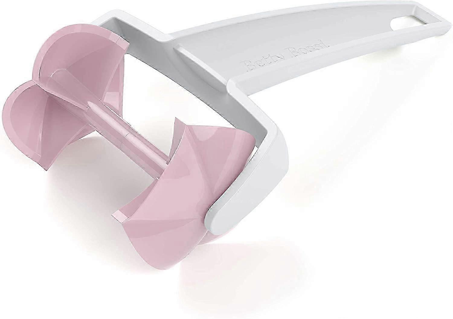 Rolling Pin Roller for Making Breadsticks, Aperitif Sticks and Homemade Appetizers (Pink)