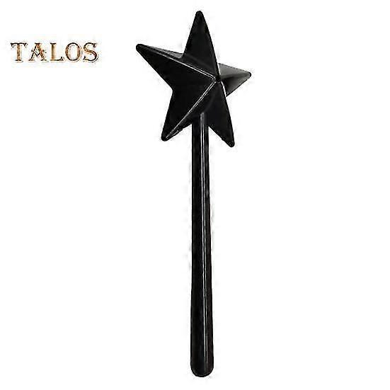 1/2Pcs Salt Pepper Stick Five-pointed Star Topper Food Grade Plastic Comfortable Grip Long Handle Handheld Seasoning Wand Container Dispenser