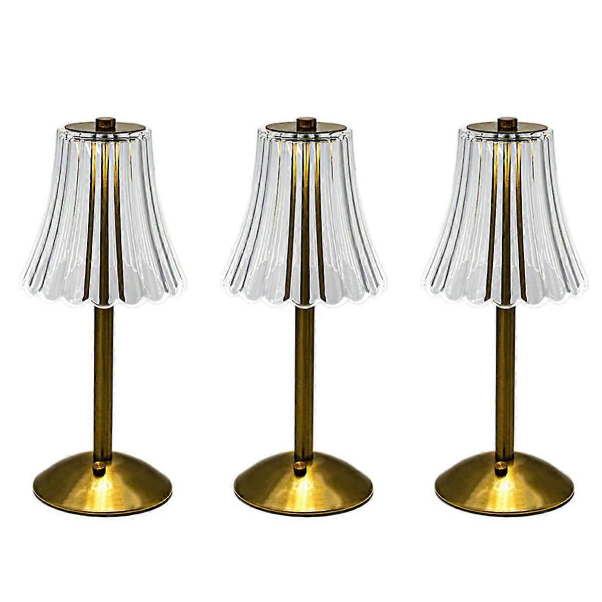 LED Crystal Decorative Table Lamp for Restaurant Cafe