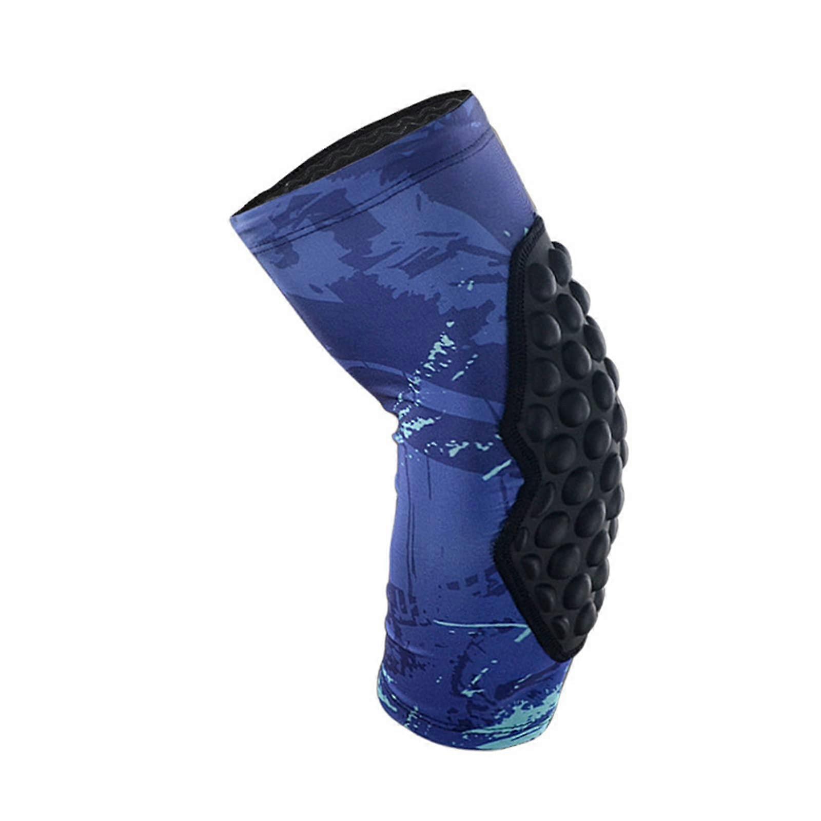 Lightweight Shin Pads Knee Pads Calves Compression Sleeve Elbow Protector Knee Brace with Honeycomb Pads for Kids Adults Baseball Ref: 9622