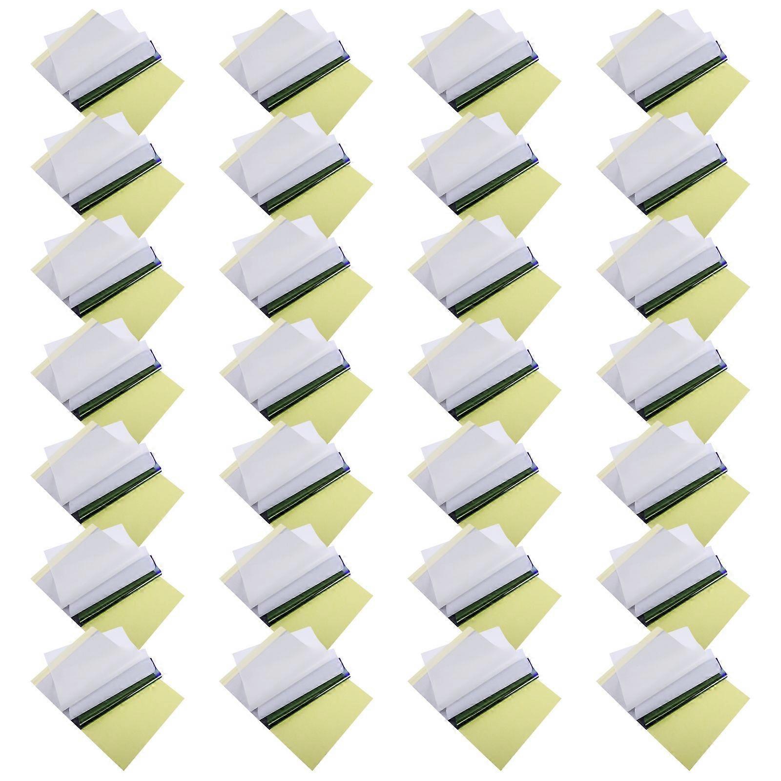 Tattoo Transfer Papers High Transfer Rates Rectangle Skin Application 28 Sheets