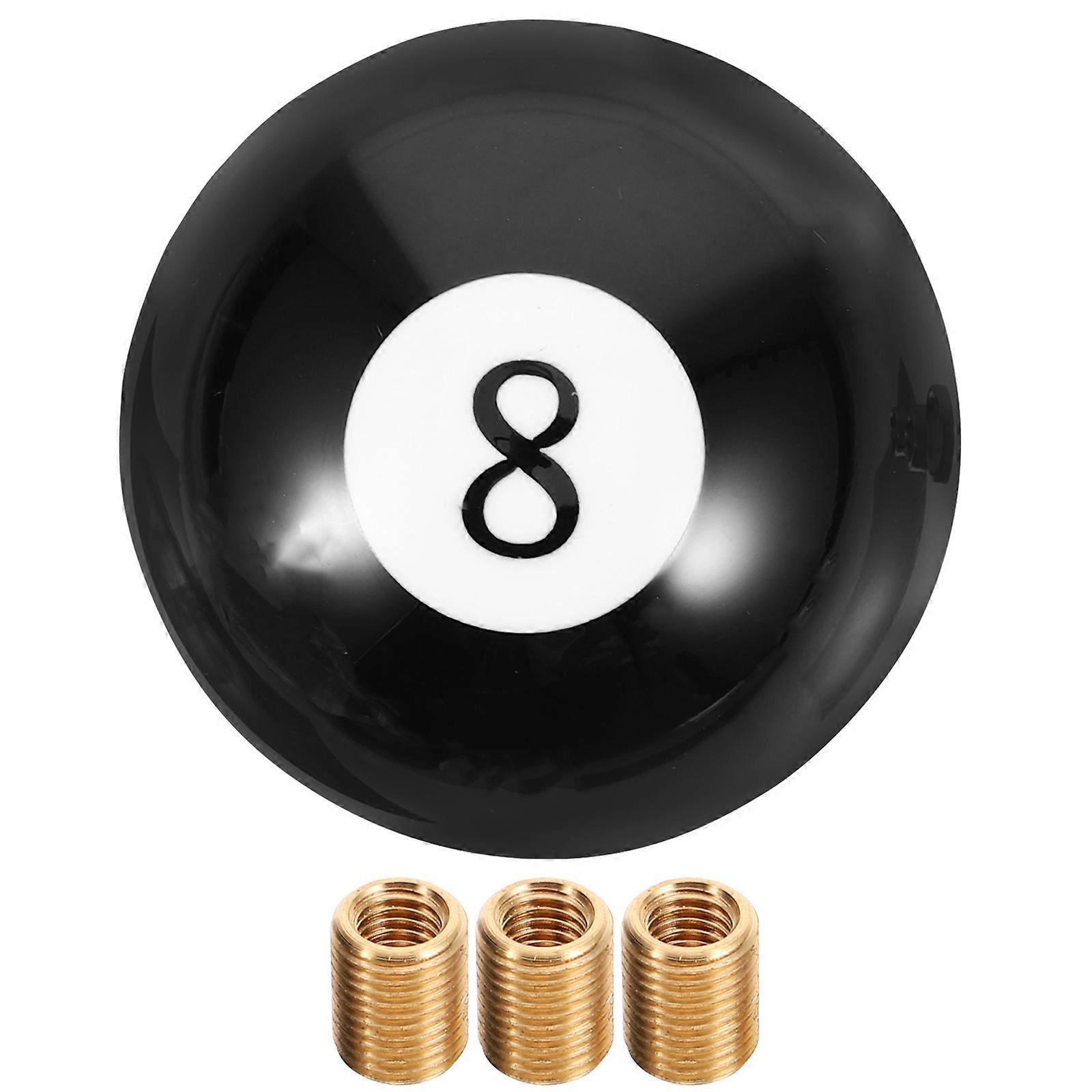 Gear Shift Knob Replacement Number Ball Style Car Modification Acrylic Material Vehicle Gear Shift 2.0X2.0X2.0in Gear Shifting 1 Set