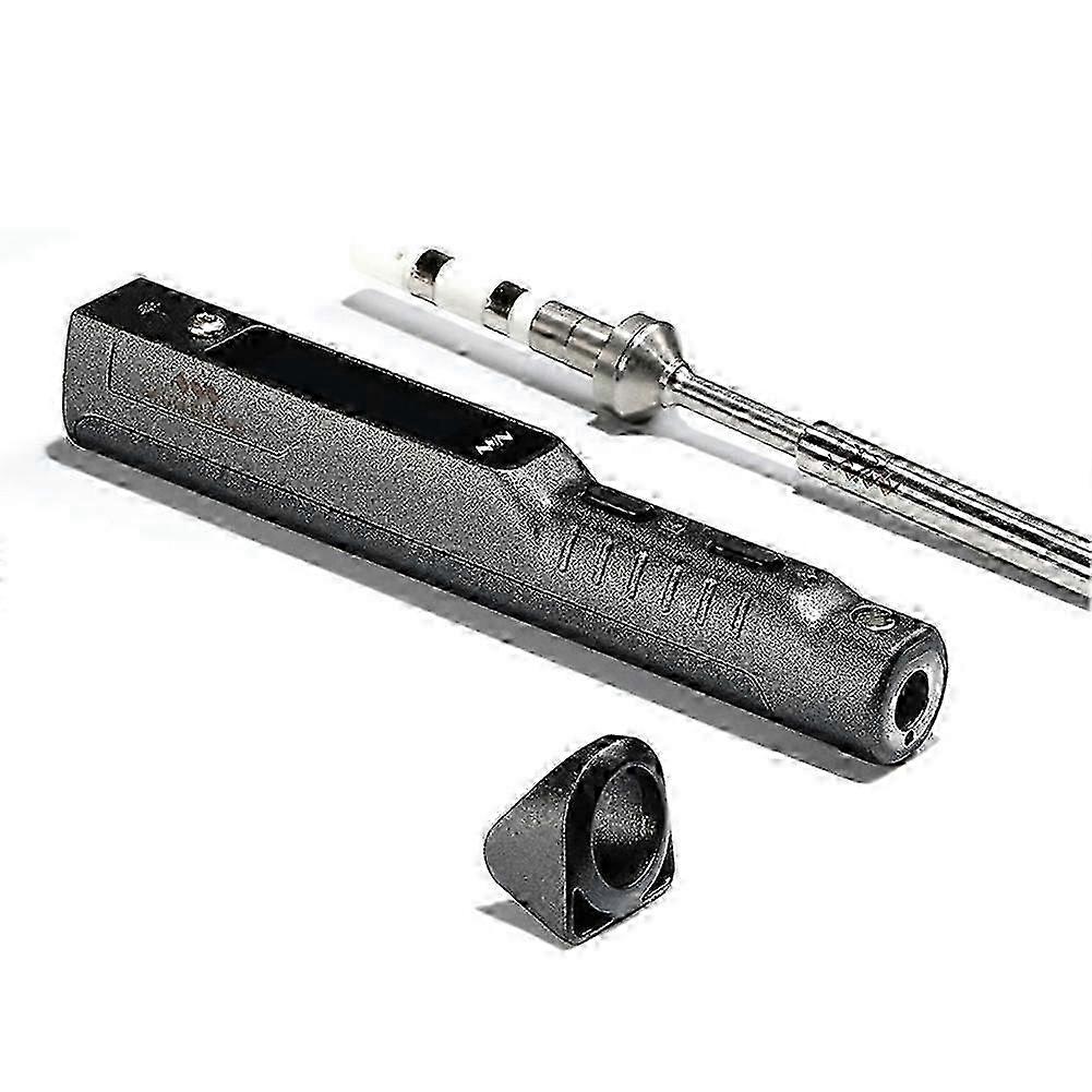 TS101 65W Digital Soldering Iron with LCD Display, Programmable Temp, Ts100 Version - As Shown