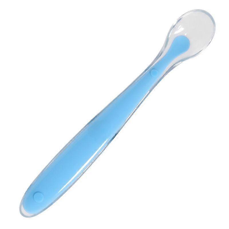 Soft Head Silicone Spoon for Babies - Training Spoon for Children��s Tableware with Cartoon Design