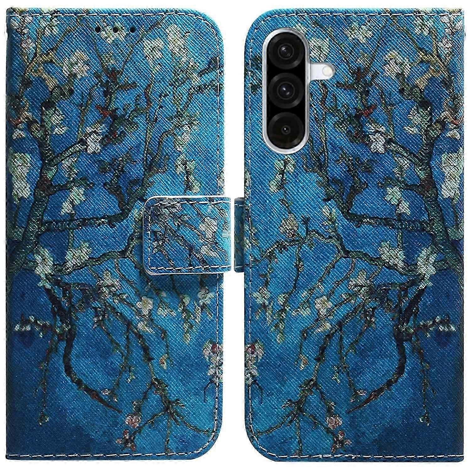 Wallet Case with Pattern Print for a Certain Brand's 5G Phone