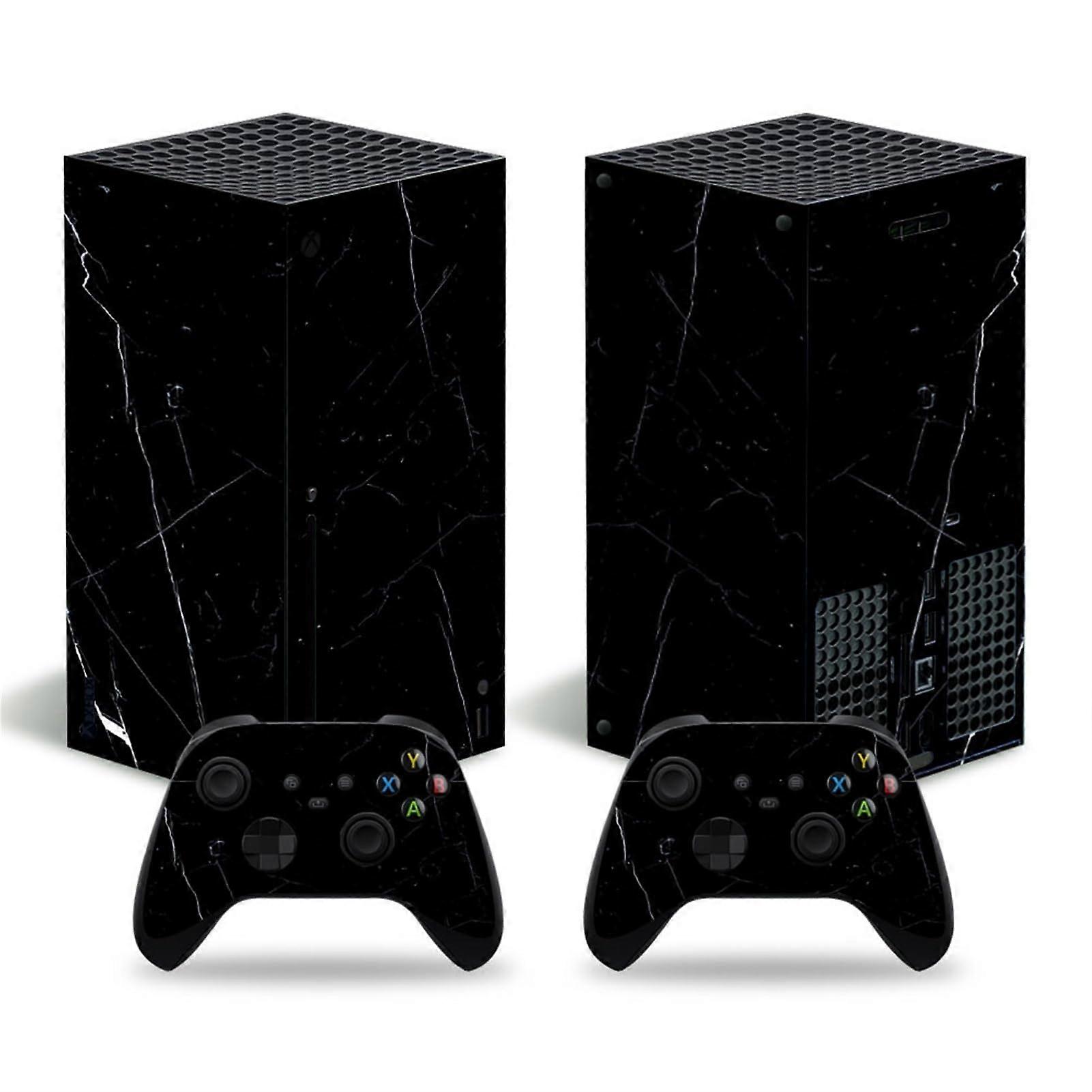 Vinyl Skin Decal For Xbox Series X Console And Two Free Wireless Controller Stickers, Custom Design, Durable Material