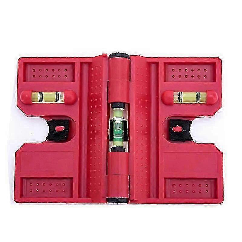 Folding Adjustable Tube Angle Meter Level for Magnetic Horizontal Vertical Installation of Wooden Posts