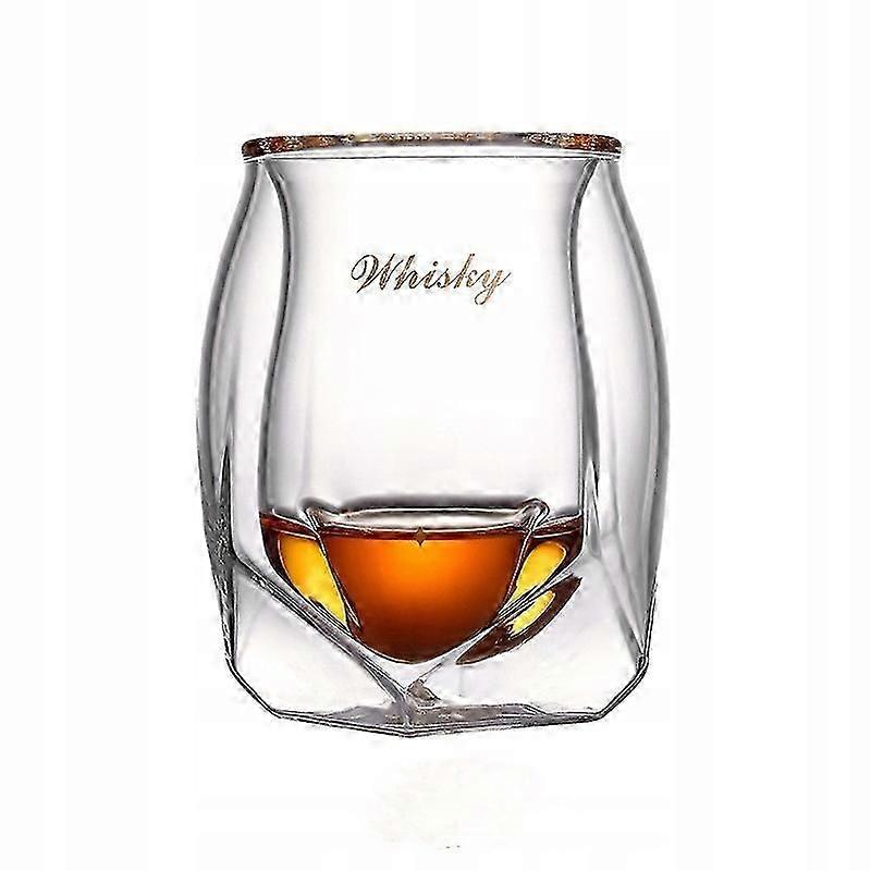 Caneca modelo 2025 com copo duplo para uísque.