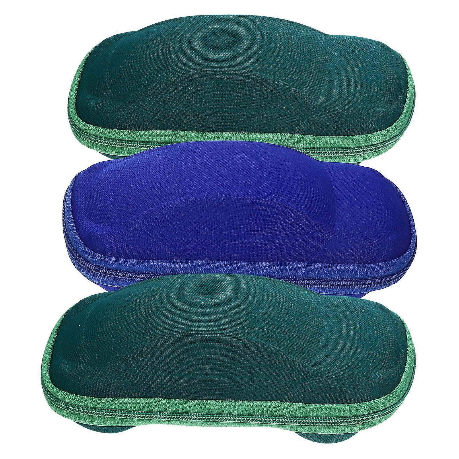 Soft Glasses Pouch Superfine Fiber Eyeglasses Box Baby Eyeglasses Travel 6.7×2.8×2.0in 3Pack