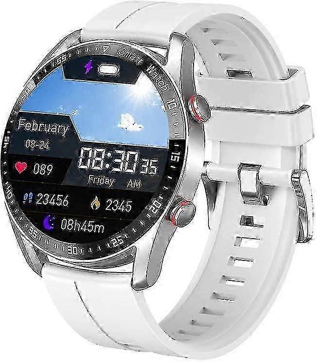 Moda Bluetooth Smartwatch, Full Touch Health Tracker Watch com pressão arterial, rastreamento de oxigênio no sangue, monitoramento do sono