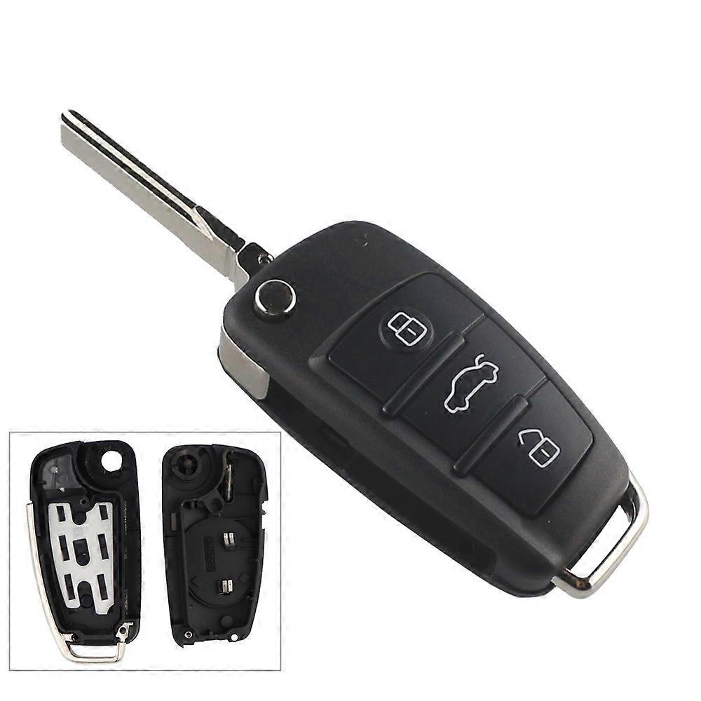 Only Key Shell Remote Car Key For  Q7 B7 Q3 A3 TT A2 A8 A6 A6L A4 S5 C5 C6 B6 A4L A5 Q5 S RS ID48 No Logo