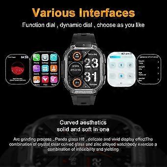 DM63 4G Smartwatch Sportarmband WiFi GPS BT Smartwatch Touchscreen Android 8.1 Unterstützung Nano SIM Karte Telefonanruf Kamera Herzfrequenzmesser