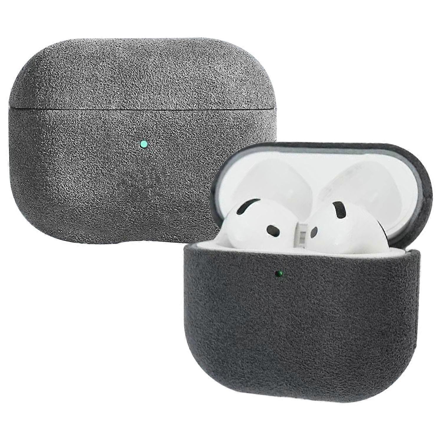 Nubuck Leather Earbuds Protective Case