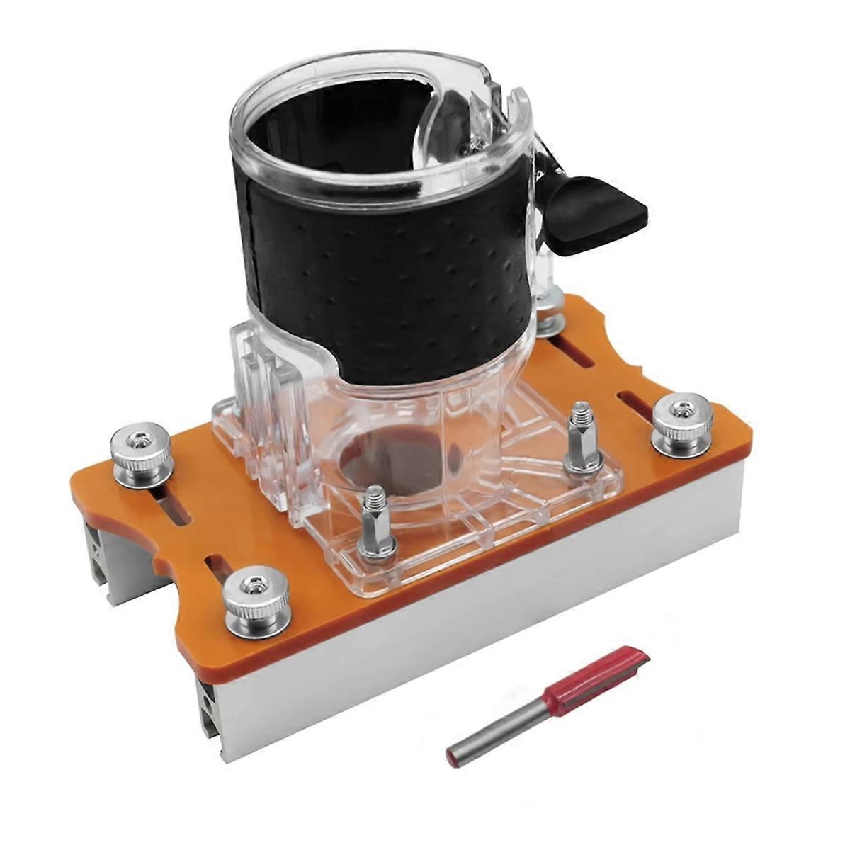 Wood Router Slotting Bracket,Precision 2-in-1 Base