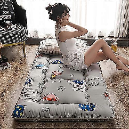Tatami Mattress – Japanese Floor Futon for Adults, Portable and Foldable Sleeping Mattress for Guest Bed, Dormitory, Camping, and Car, 1.5*2.0m