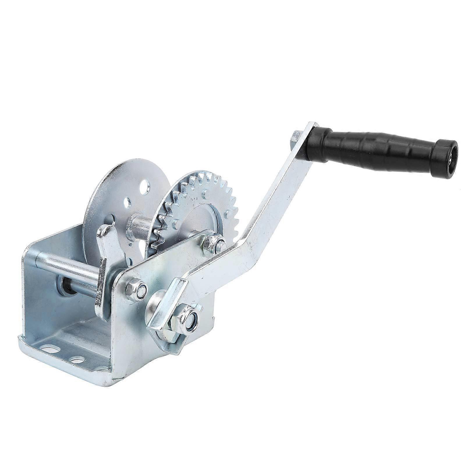Iron hand winch, 600 pounds for yachts, rope winch, performance, weatherproof, for boat owners