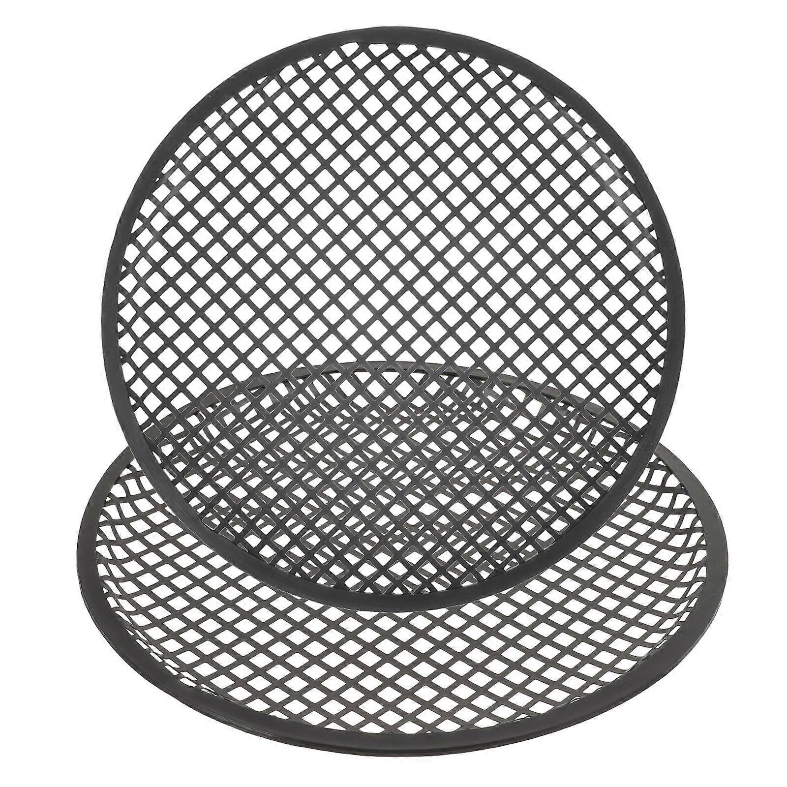 Car Speaker Grill Covers 2pcs Durable Protection Nets for Enhanced Sound Quality Easy Installation for Car and Home